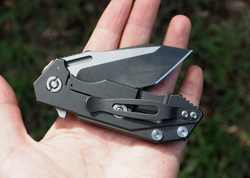 Hinderer Knives：ハーフトラック タントー: 自転車とアウトドアライフ（遊び）