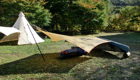 tent-Mark；ムササビウイング13ft スタイル: 自転車とアウトドア