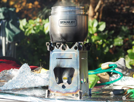 STANLEY： スチールキャニスターセット の小: 自転車と