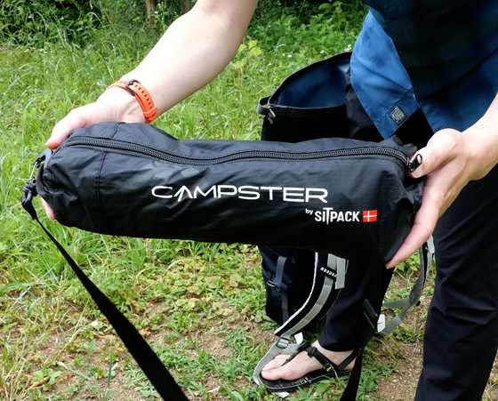 さらにコンパクトで組み立てが簡単なチェア『SITPACK Campster』from